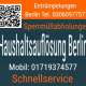 Haushaltsauflösung Berlin Service